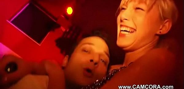  German Gangbang Swinger Fuck Teen with Big Dick and Cum on Tits